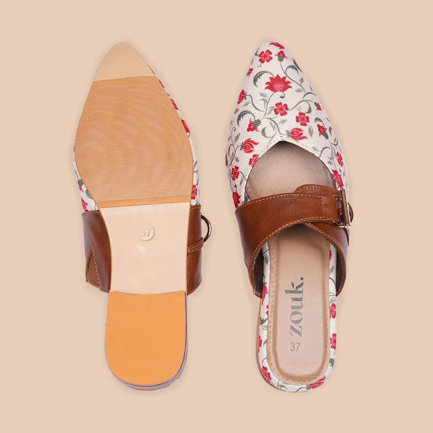 Deccan Garden Office Pointed Mule - Image 3