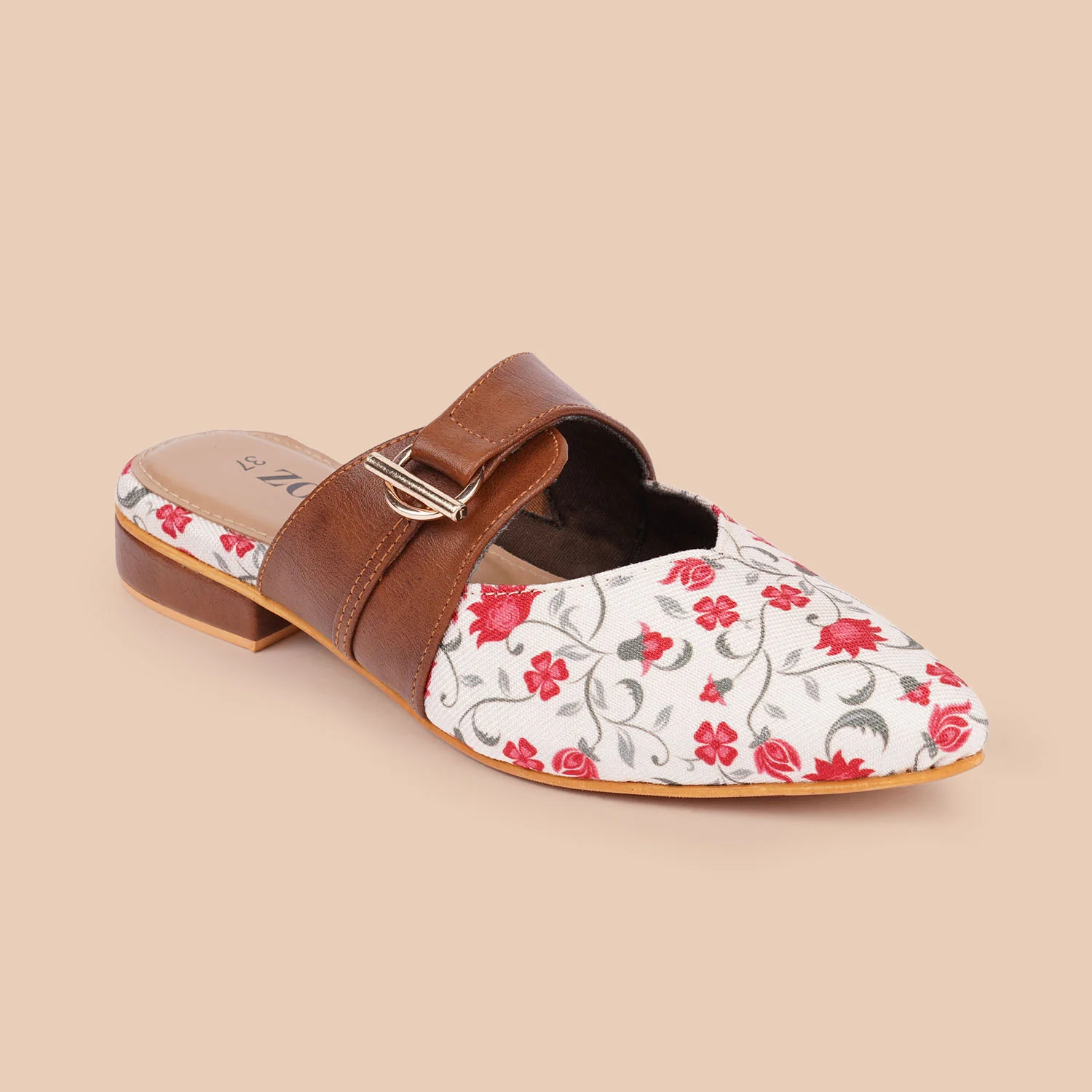 Deccan Garden Office Pointed Mule - Image 7