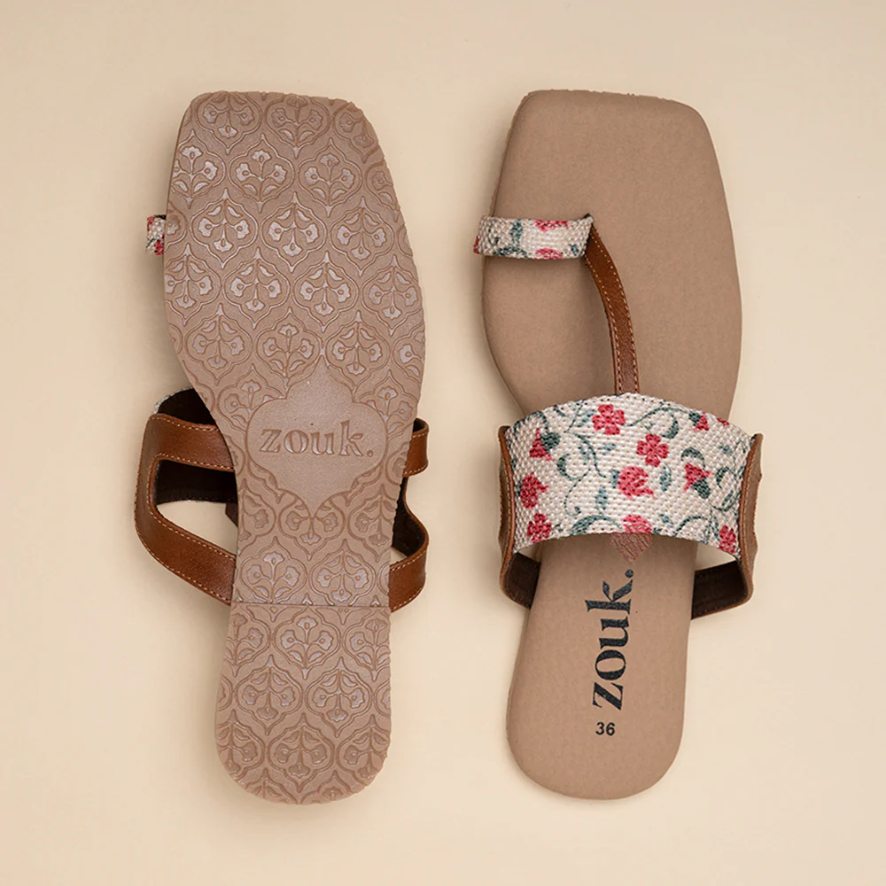 Deccan Garden One Toe Kolhapuri Chappal - Image 2