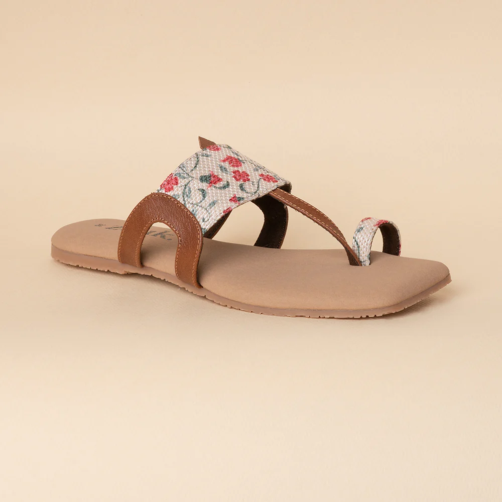 Deccan Garden One Toe Kolhapuri Chappal - Image 7