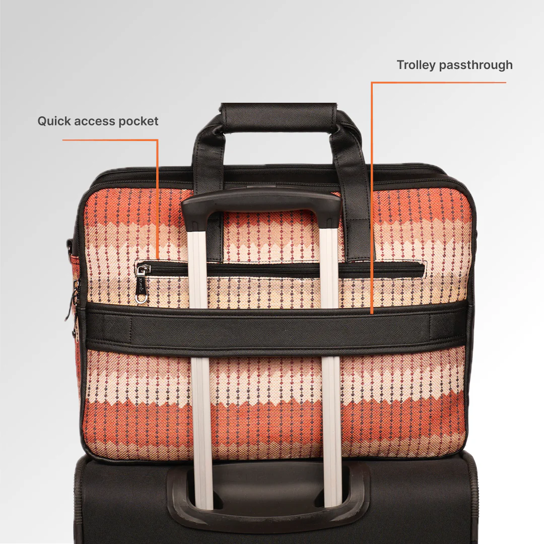 Cochin Cortado Office Laptop Bag (Black) - Image 9