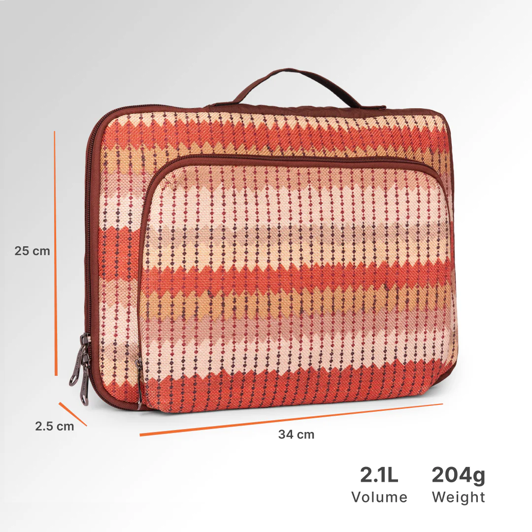 Cochin Cortado Signature Laptop Sleeve - 14inch (Brown) - Image 4