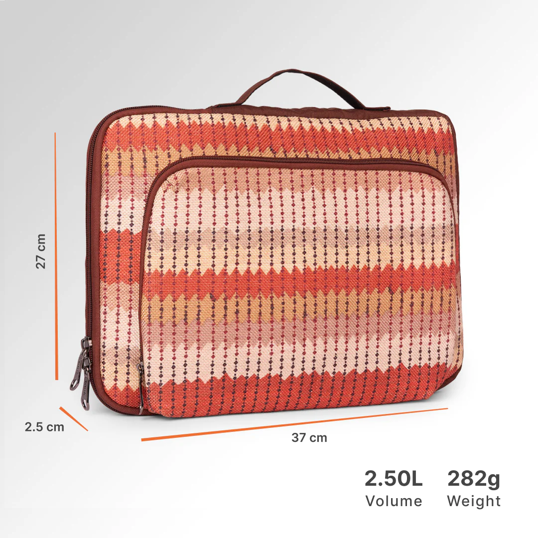 Cochin Cortado Signature Laptop Sleeve - 15.6inch (Brown) - Image 4