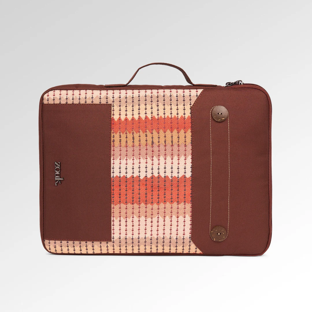 Cochin Cortado Urban Laptop Sleeve - 14inch (Brown) - Image 3