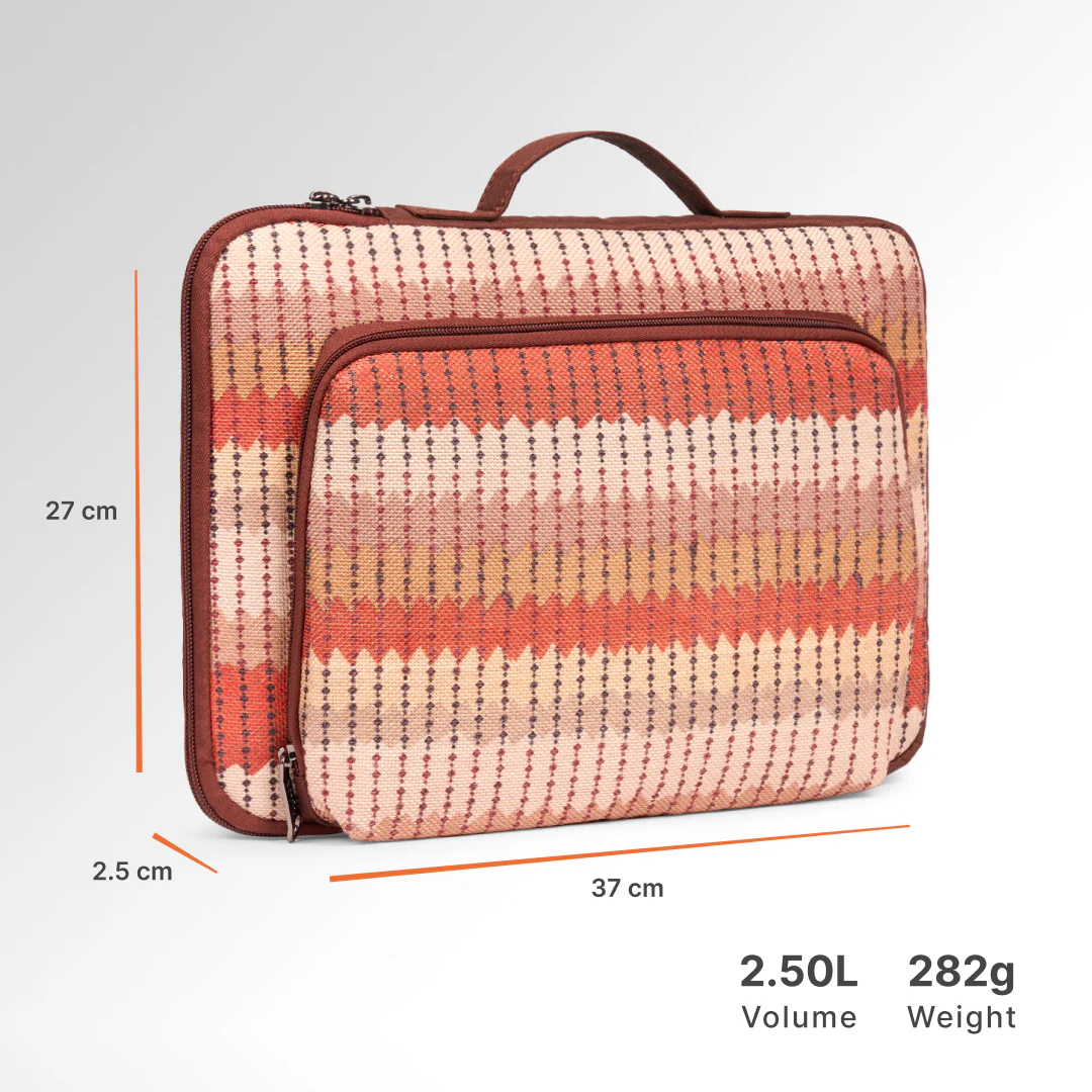Cochin Cortado Urban Laptop Sleeve - 15.6inch (Brown) - Image 4