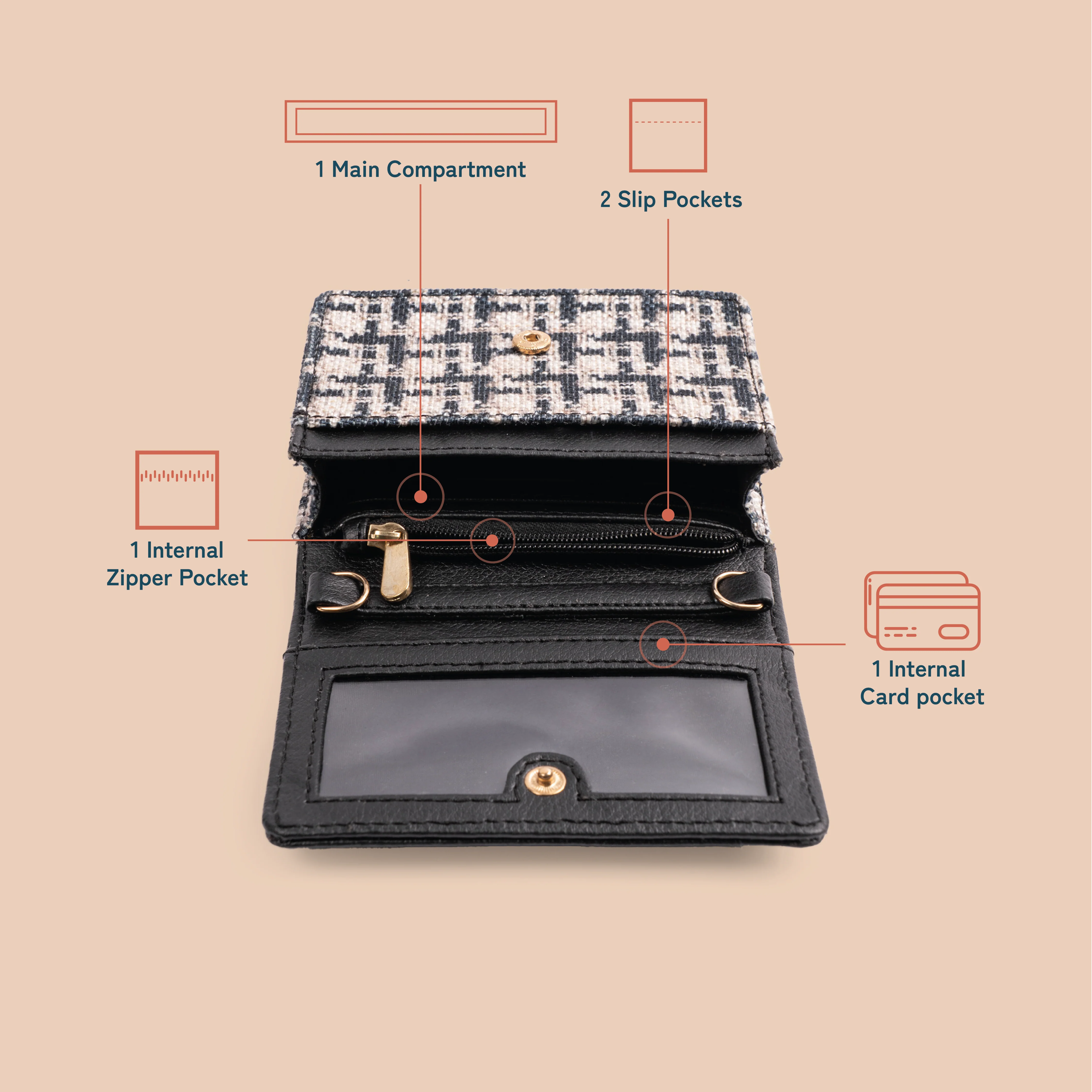 Demi Mini Bag - Aravalli Abstract - Image 5
