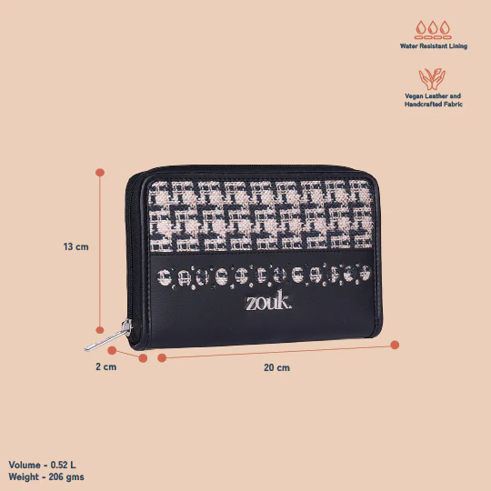 Eden Zipper Wallet - Carter Checks - Image 4