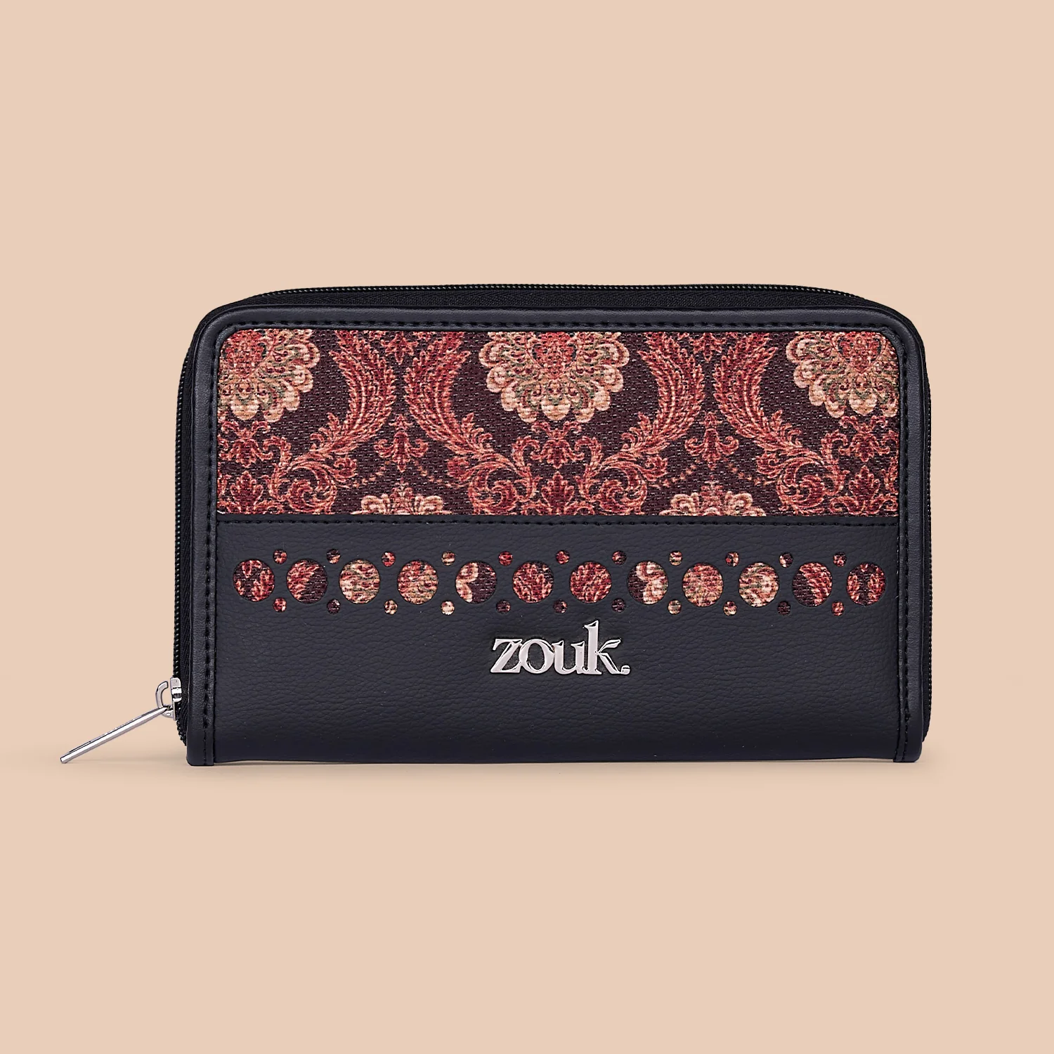 Eden Zipper Wallet - Jodhpur Damask - Image 2