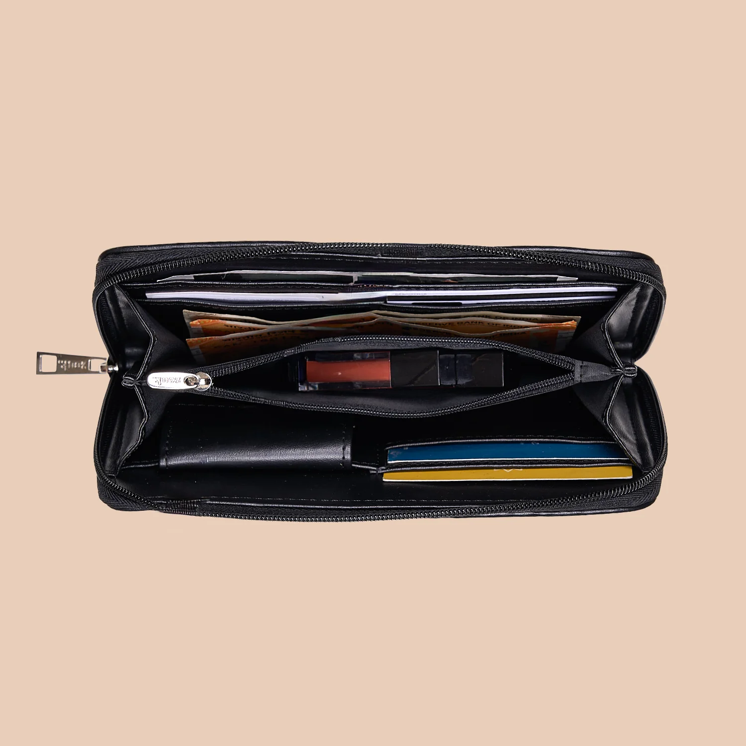 Eden Zipper Wallet - Jodhpur Damask - Image 7