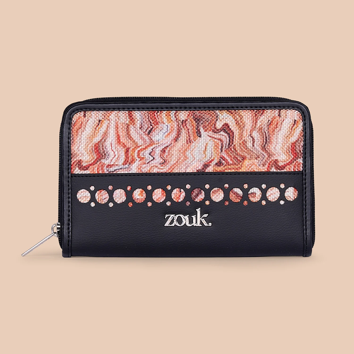 Eden Zipper Wallet - Nicobar Coral - Image 2