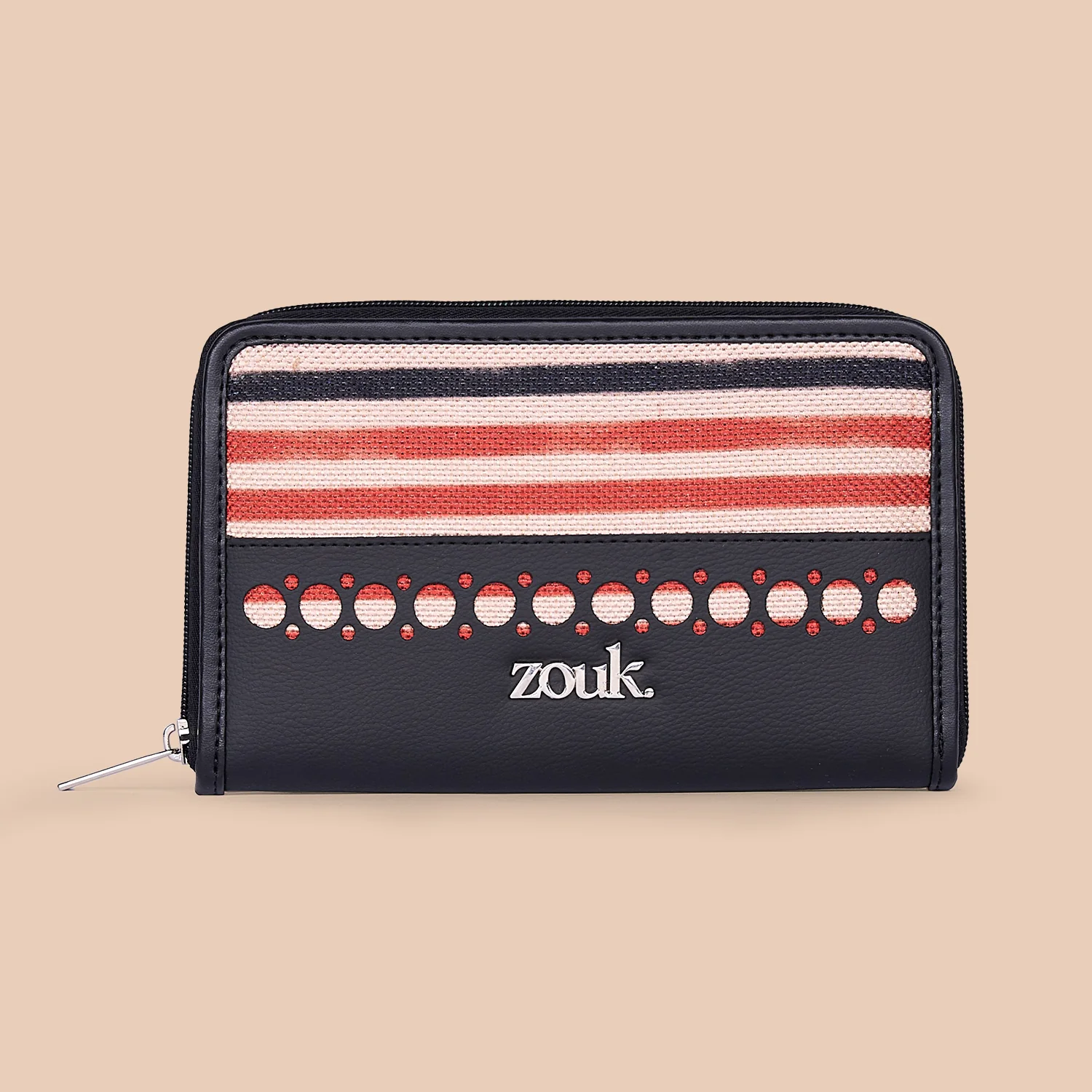 Eden Zipper Wallet - Qutub Stripes - Image 2