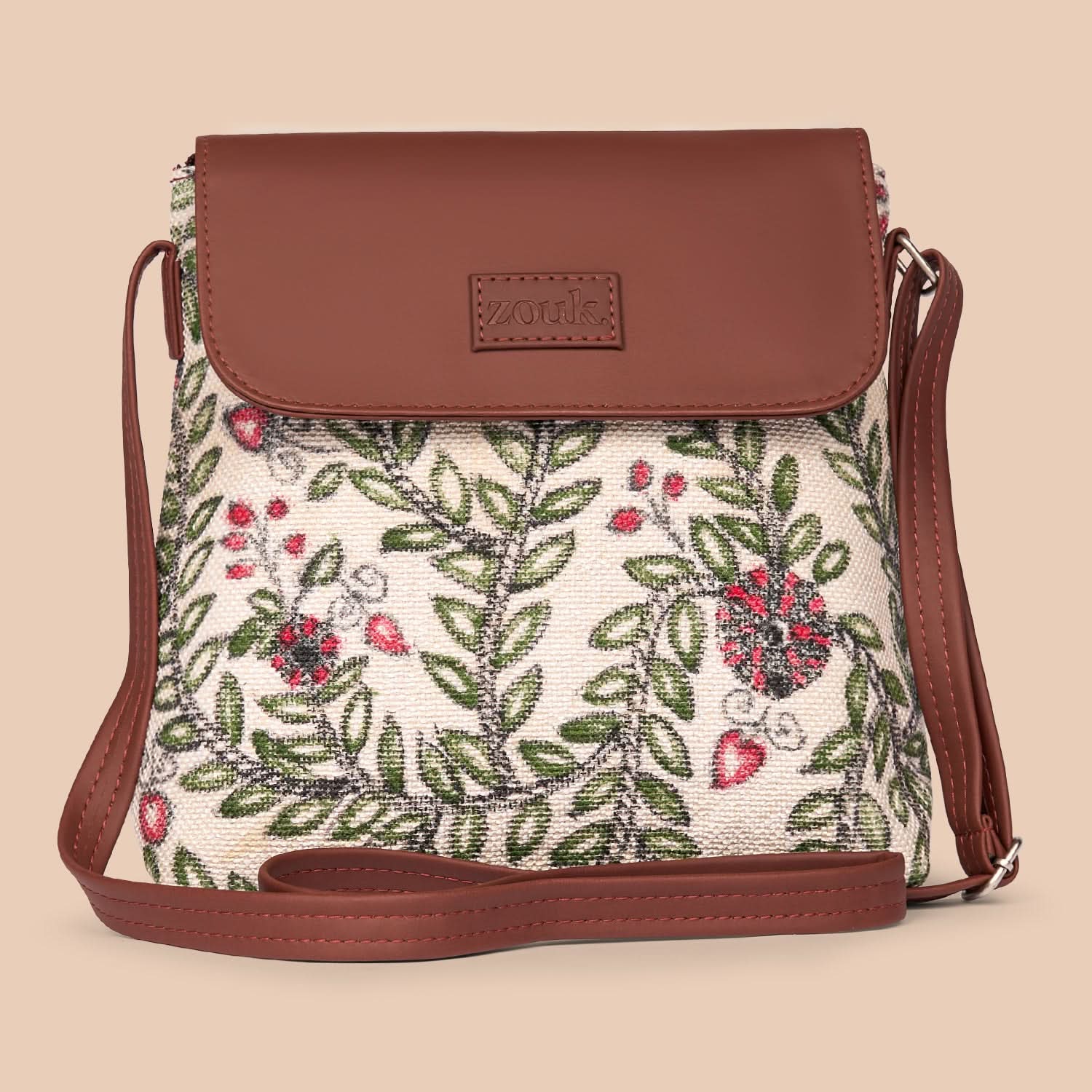 Ekari Aripana Flap Sling Bag - Image 3
