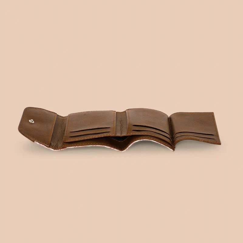 Falaknuma Red Trifold Wallet - Image 8