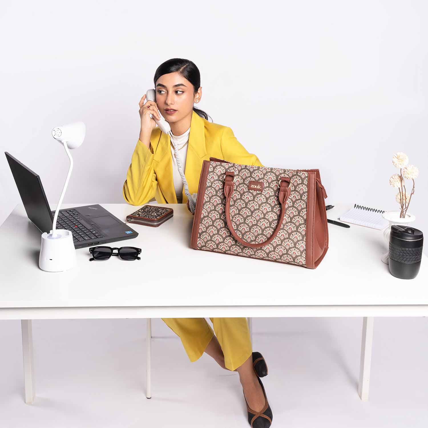 Fatehpur Fresco Classic Handbag - Image 2