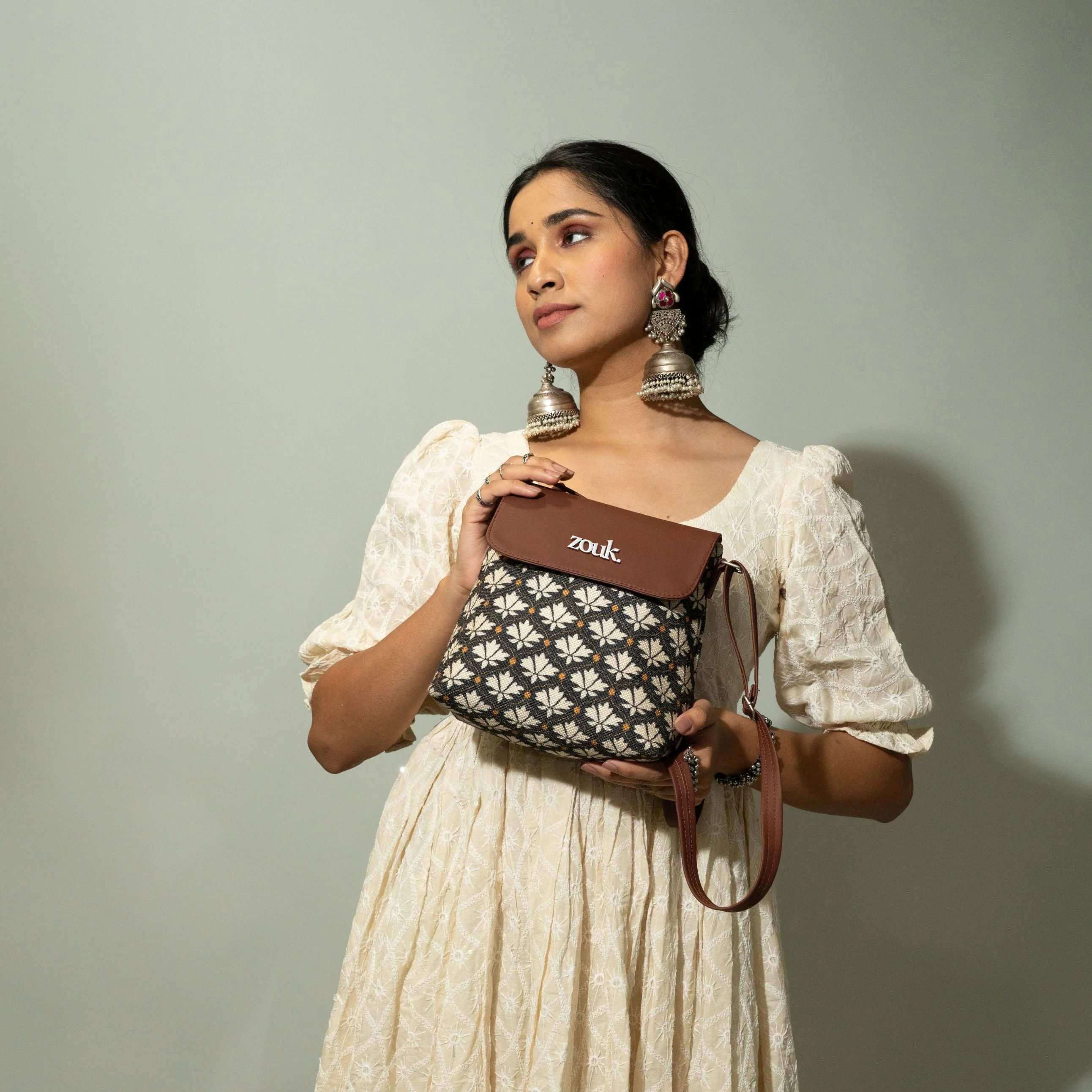Bidri Kaiser Flap Sling Bag - Image 12