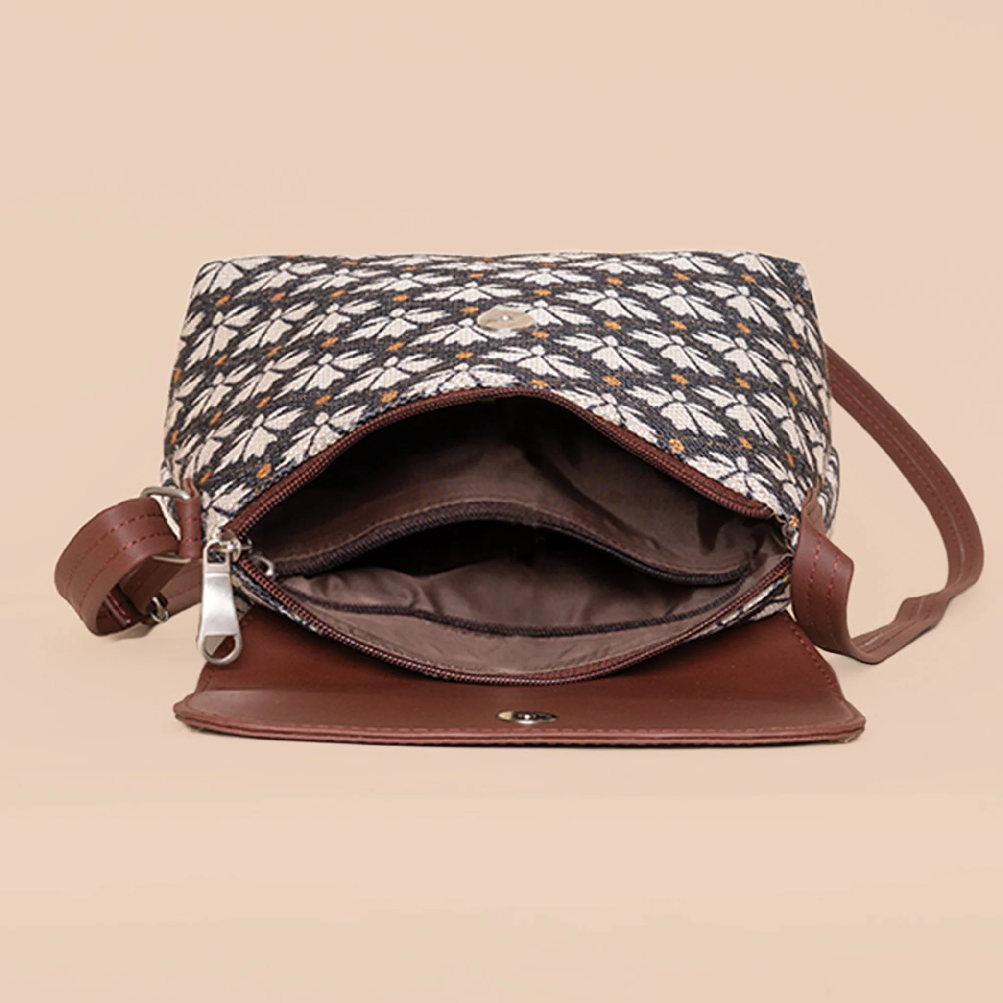 Bidri Kaiser Flap Sling Bag - Image 6