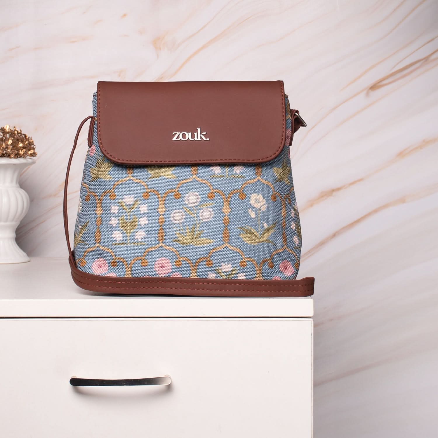 Jaipur Fresco Flap Sling Bag - Image 2