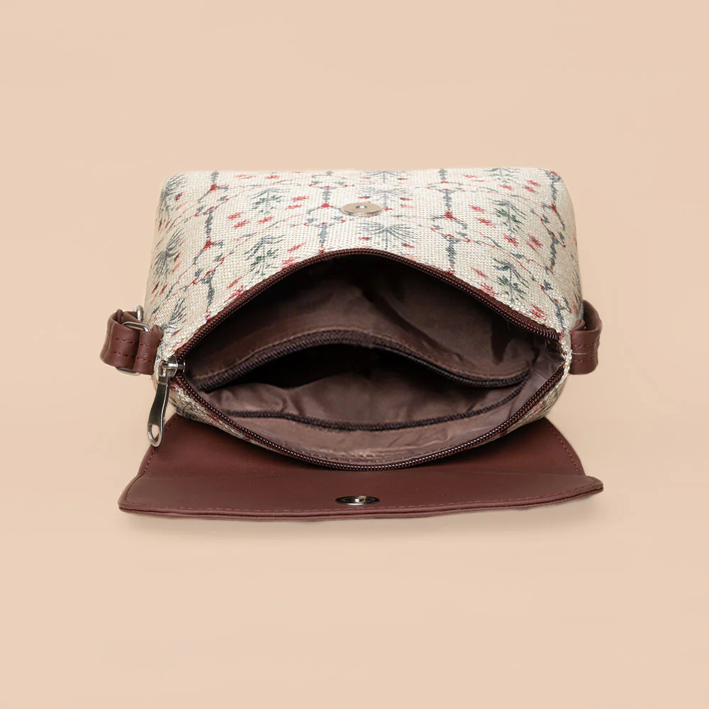 Taj Nakashi Flap Sling Bag - Image 5