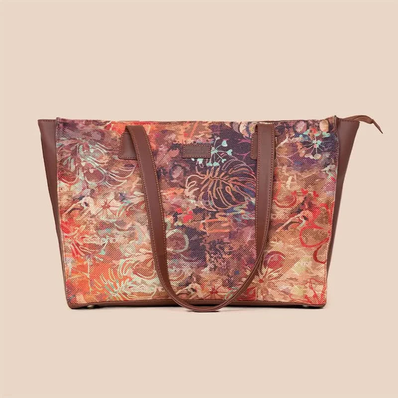 FloLov & Mughal Motif - Office Tote Bag & Sling Bag Combo - Image 2