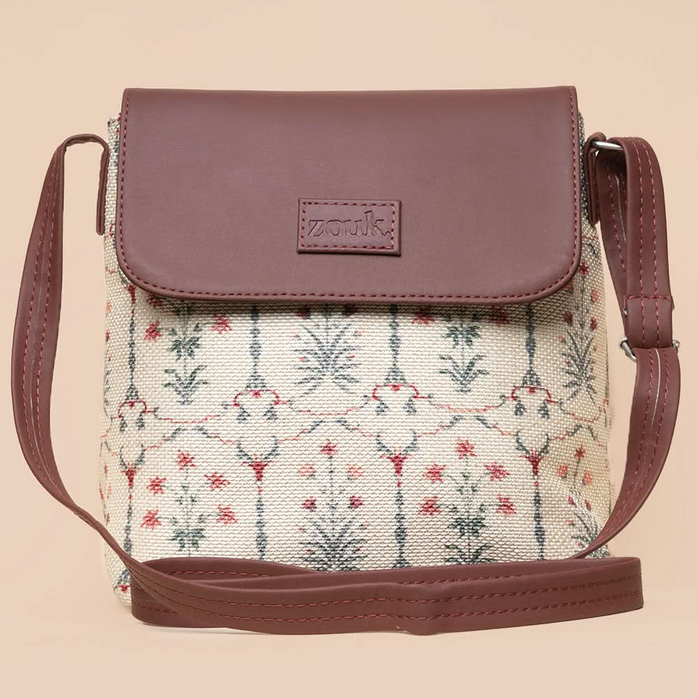 FloLov & Taj Nakashi - Laptop Bag & Flap Sling Bag Combo - Image 5