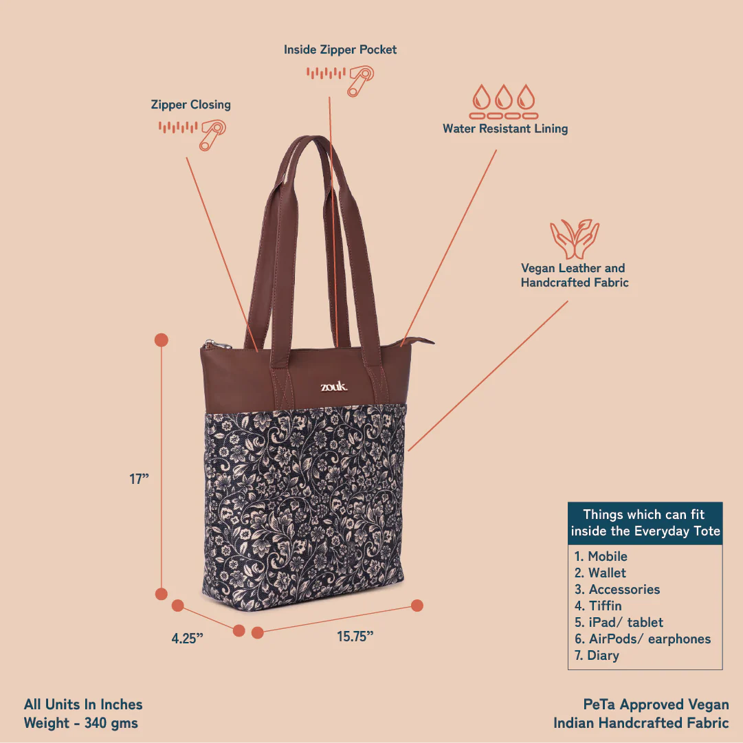 FloMotif Everyday Tote Bag - Image 4