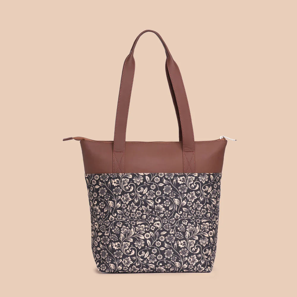 FloMotif Everyday Tote Bag and Structured Shoulder Bag Combo - Image 3