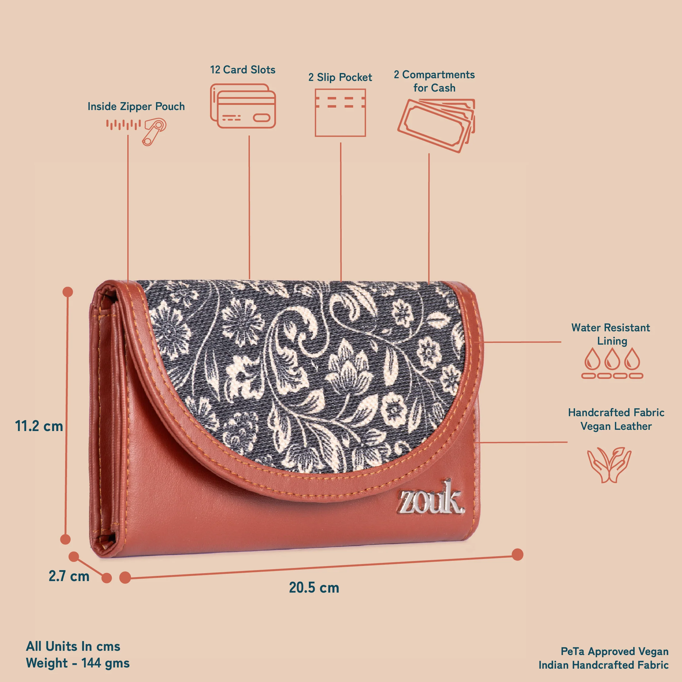 FloMotif Kyra Flap Wallet - Image 5