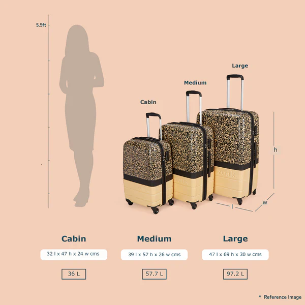 FloMotif Raahi Trolley Bag Combo - Image 6