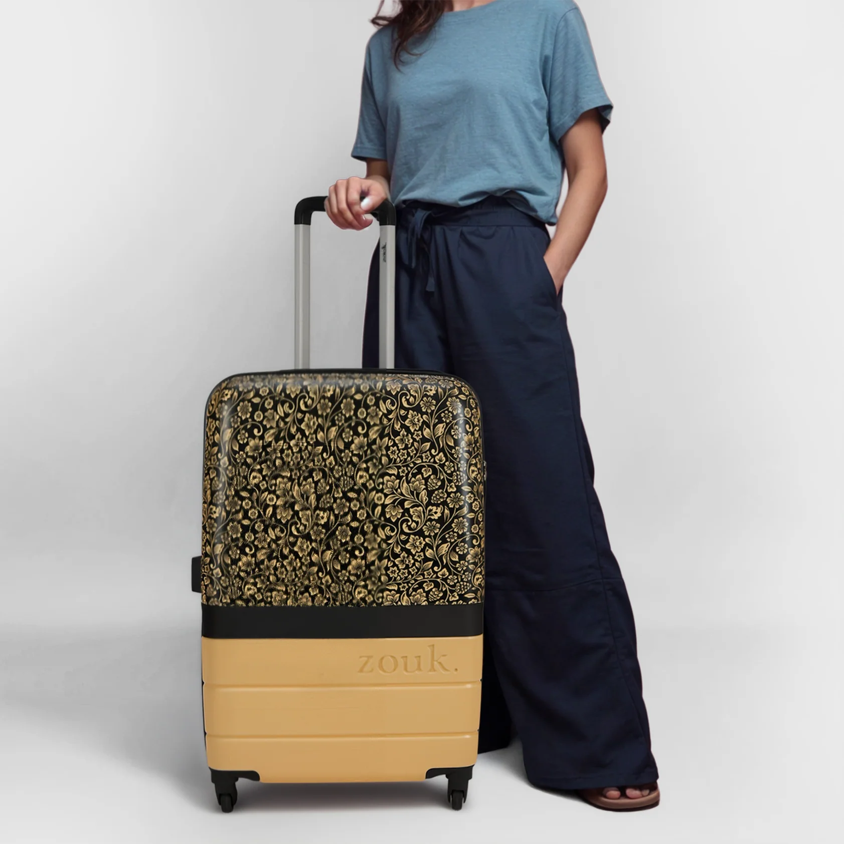 FloMotif Raahi Trolley Bag Combo (Cabin & Large) - Image 2