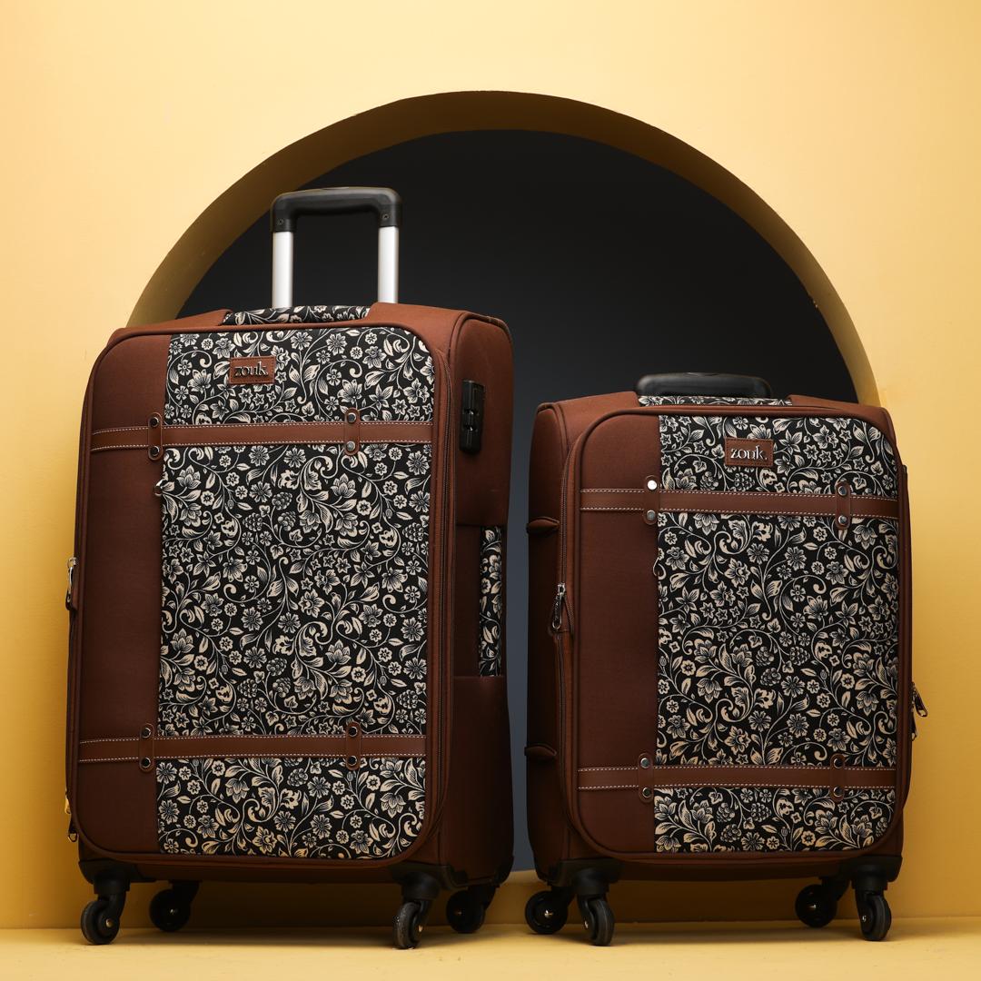 FloMotif Saira Trolley Bag Combo (Cabin & Medium) - Image 2