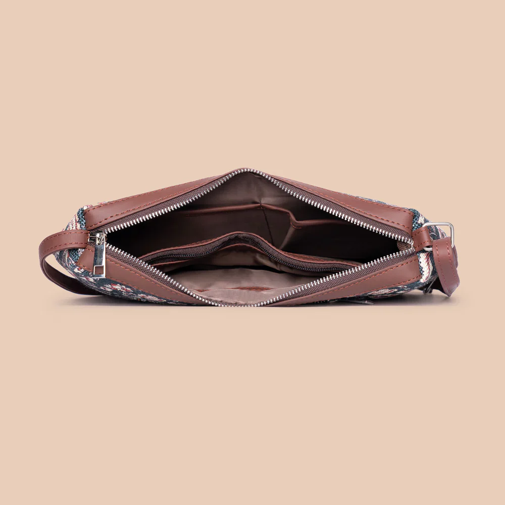 FloMotif Structured Shoulder Bag and Chain Wallet (CFC) Combo - Image 4