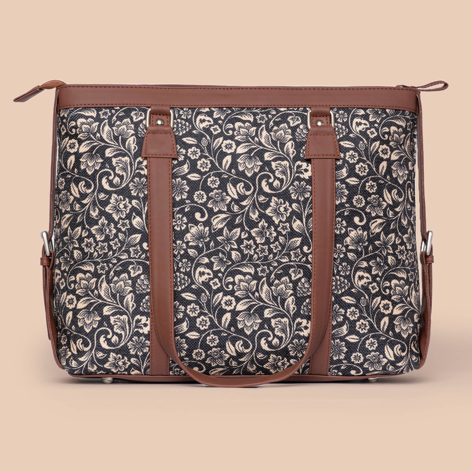FloMotif Women's Office Bag and Chain Wallet (CFC) Combo - Image 3
