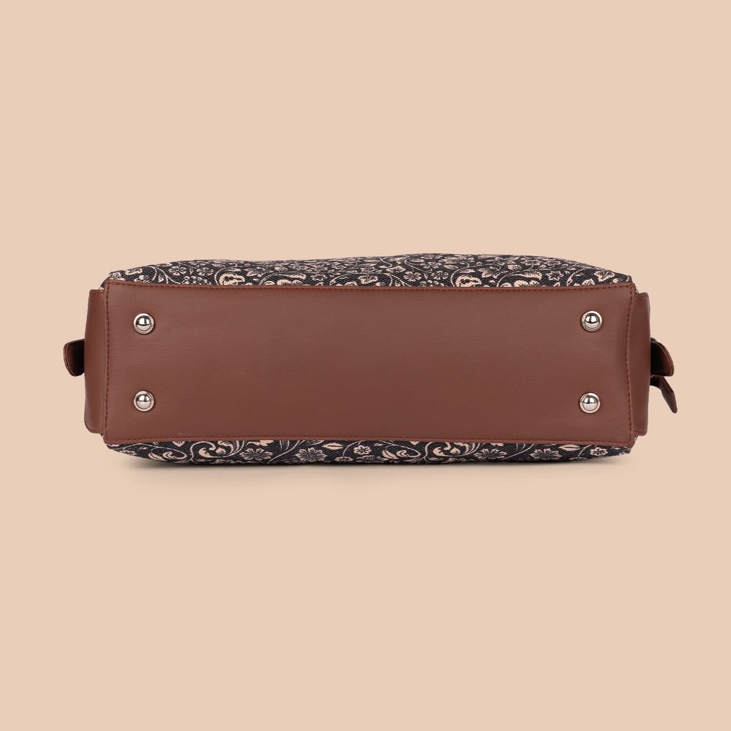 FloMotif Women's Work Bag Brown - Image 10