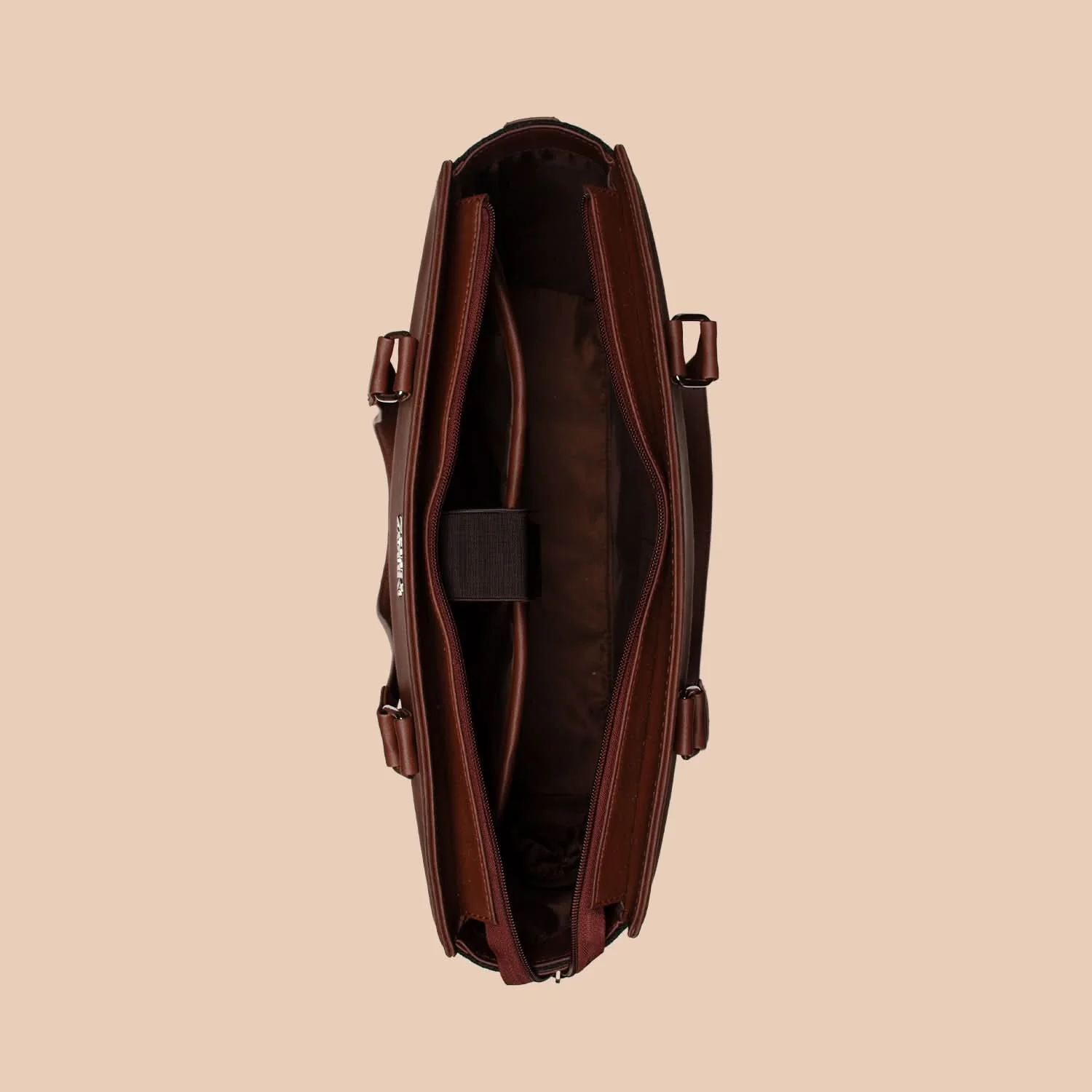 FloMotif Women's Work Bag Brown - Image 8