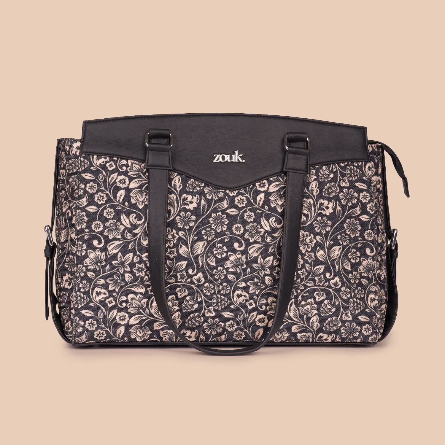 FloMotif - Women's Work Bag & Classic Zipper Wallet Combo - Image 2