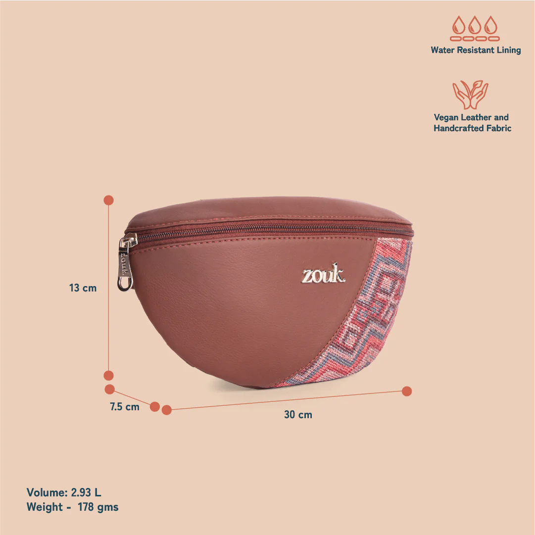 Freya Fanny Pack - Gwalior Weaves - Image 5