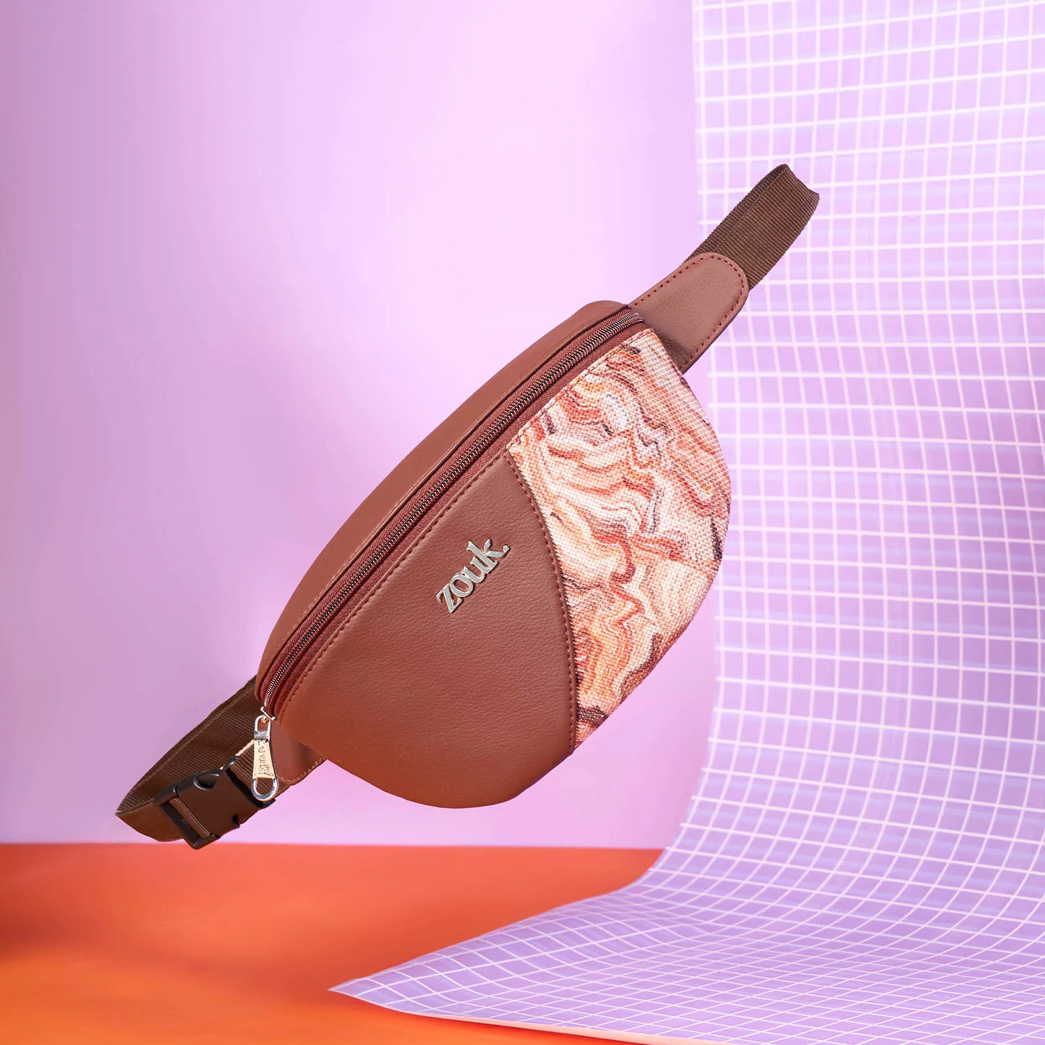 Freya Fanny Pack - Nicobar Coral - Image 2