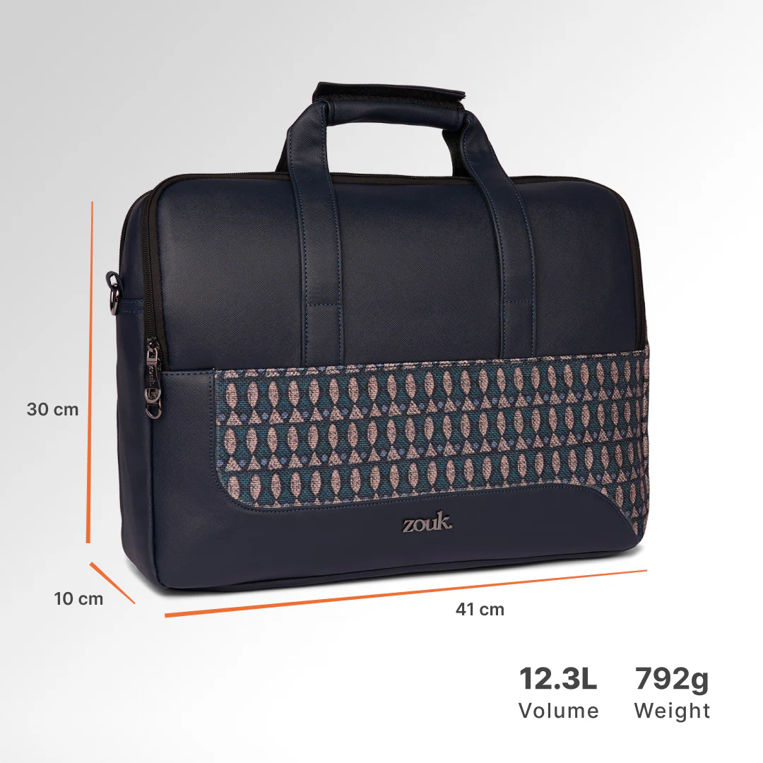 Gangtok Epoch Office Laptop Bag (Blue) - Image 4