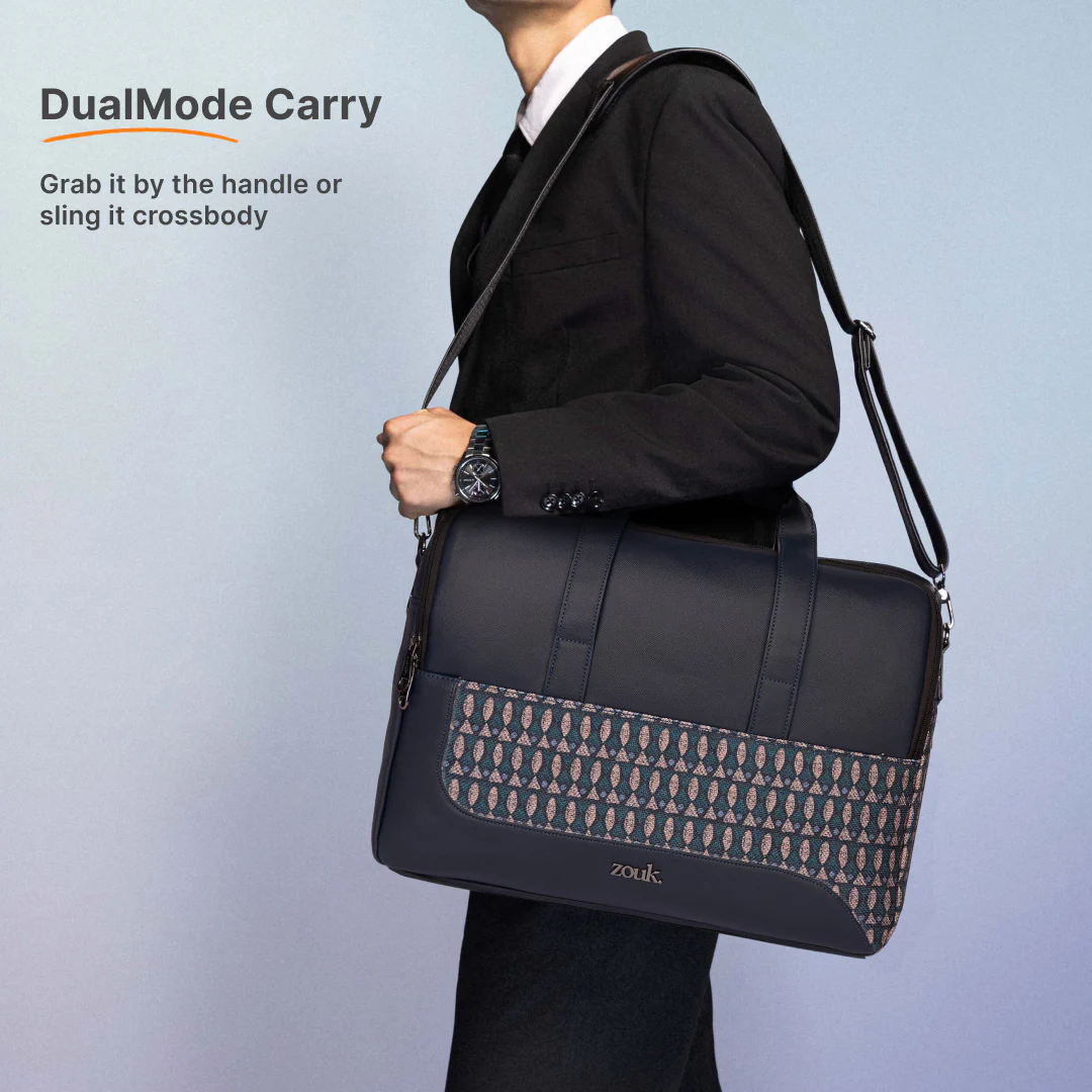 Gangtok Epoch Office Laptop Bag (Blue) - Image 6