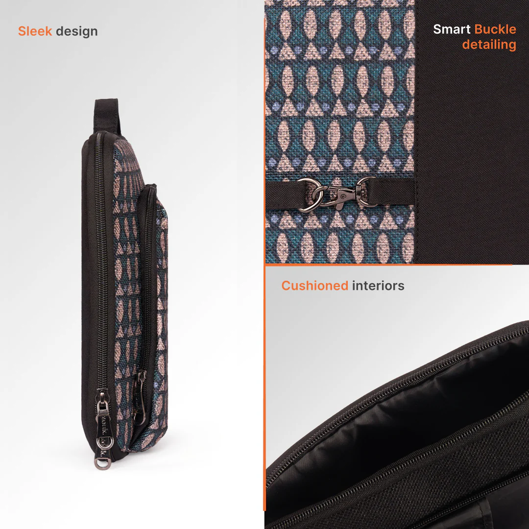 Gangtok Epoch Signature Laptop Sleeve - 14inch (Black) - Image 5