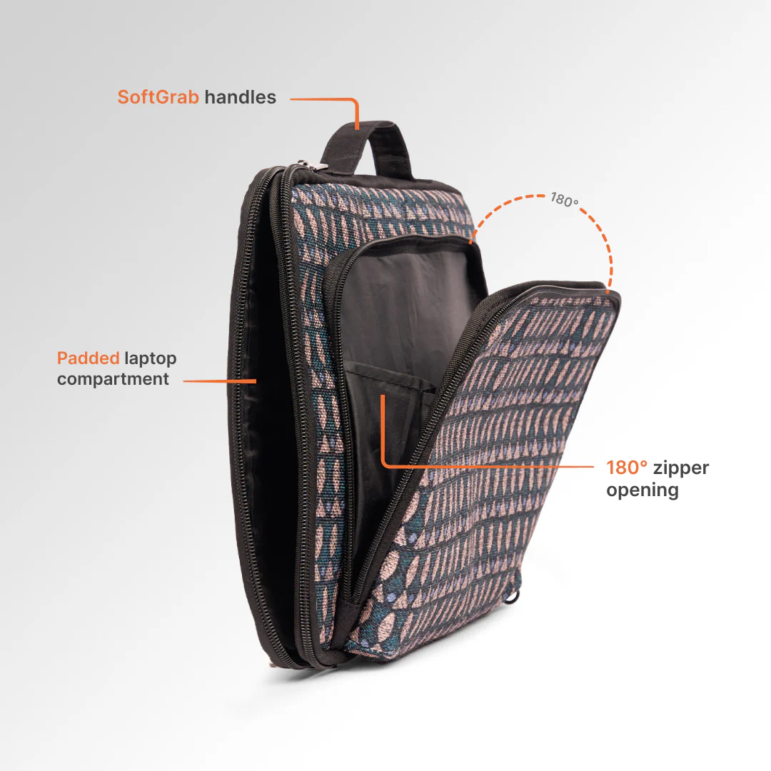 Gangtok Epoch Urban Laptop Sleeve - 15.6inch (Black) - Image 6