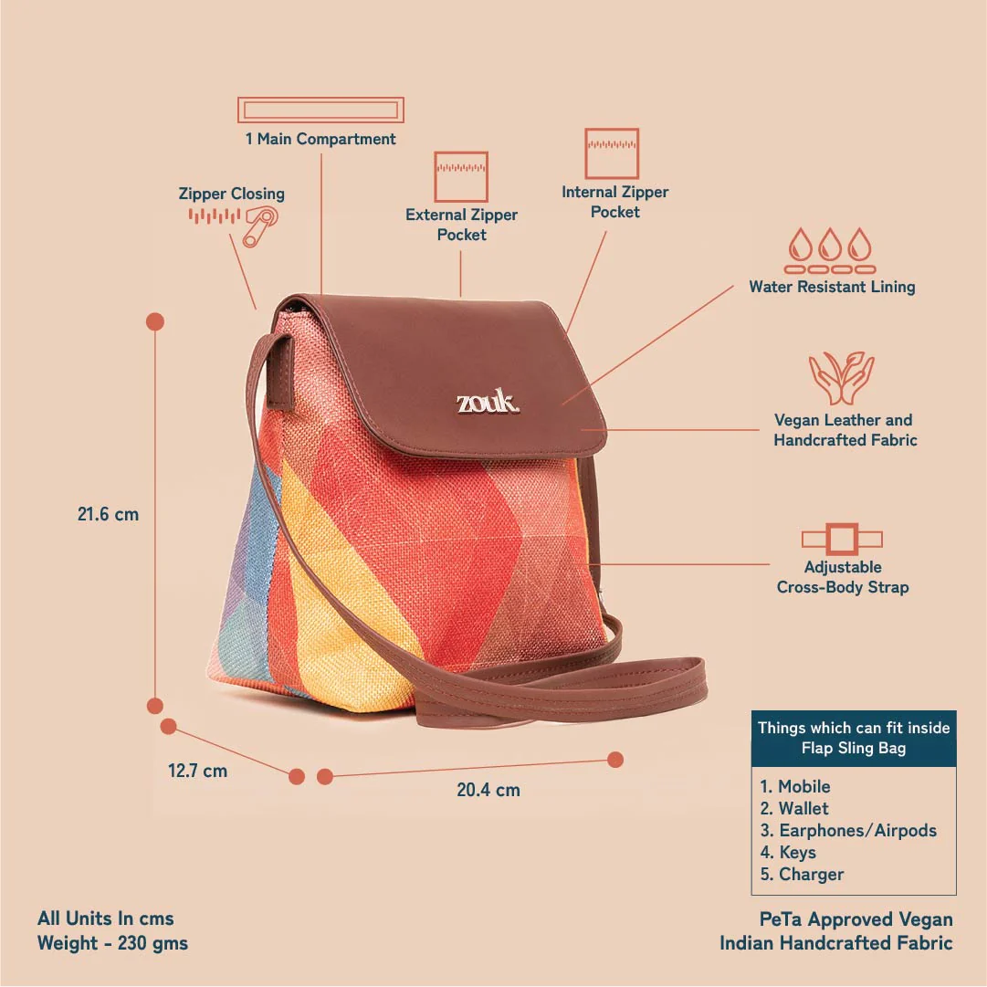 GeoOptics Flap Sling Bag - Image 4