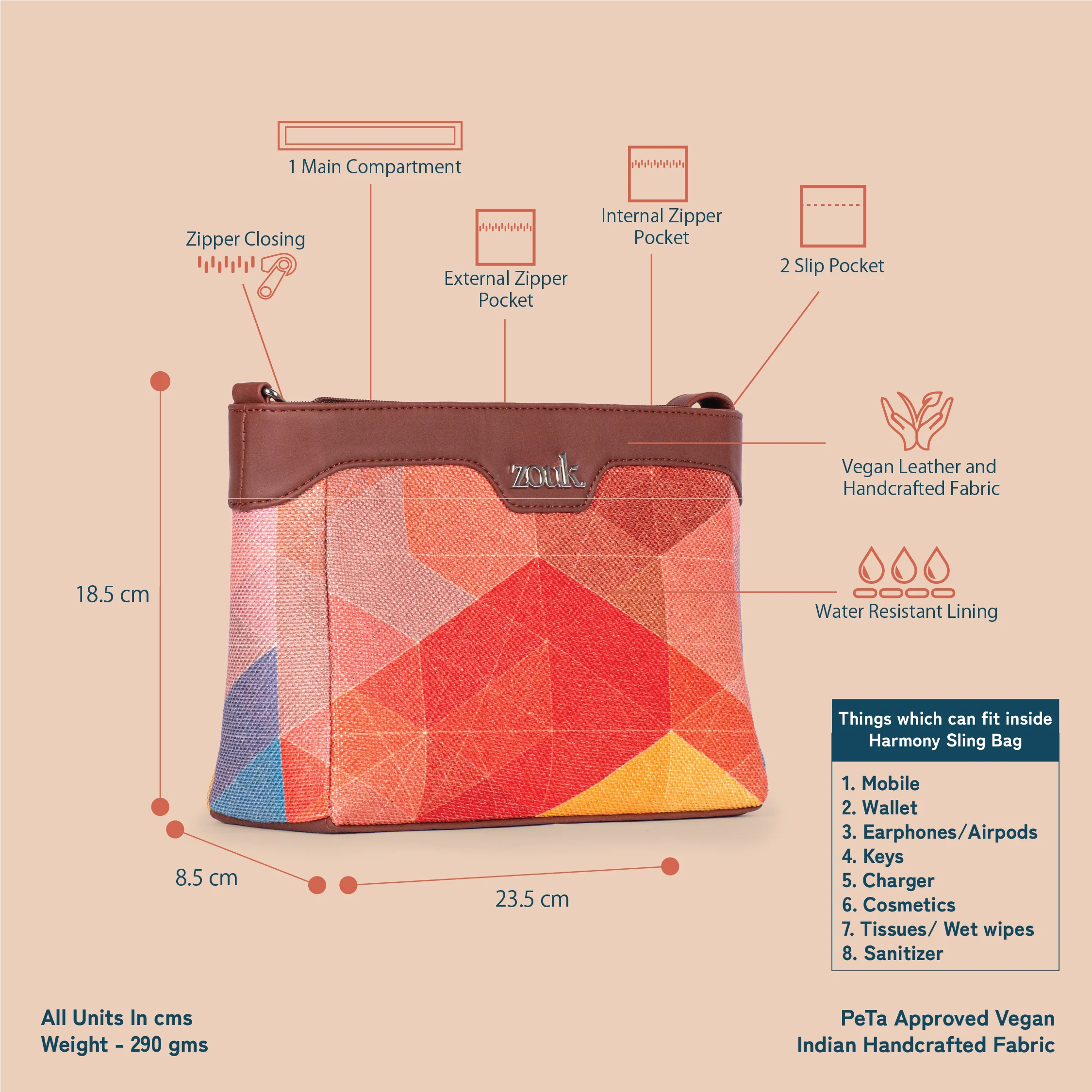 GeoOptics Harmony Sling Bag - Image 4
