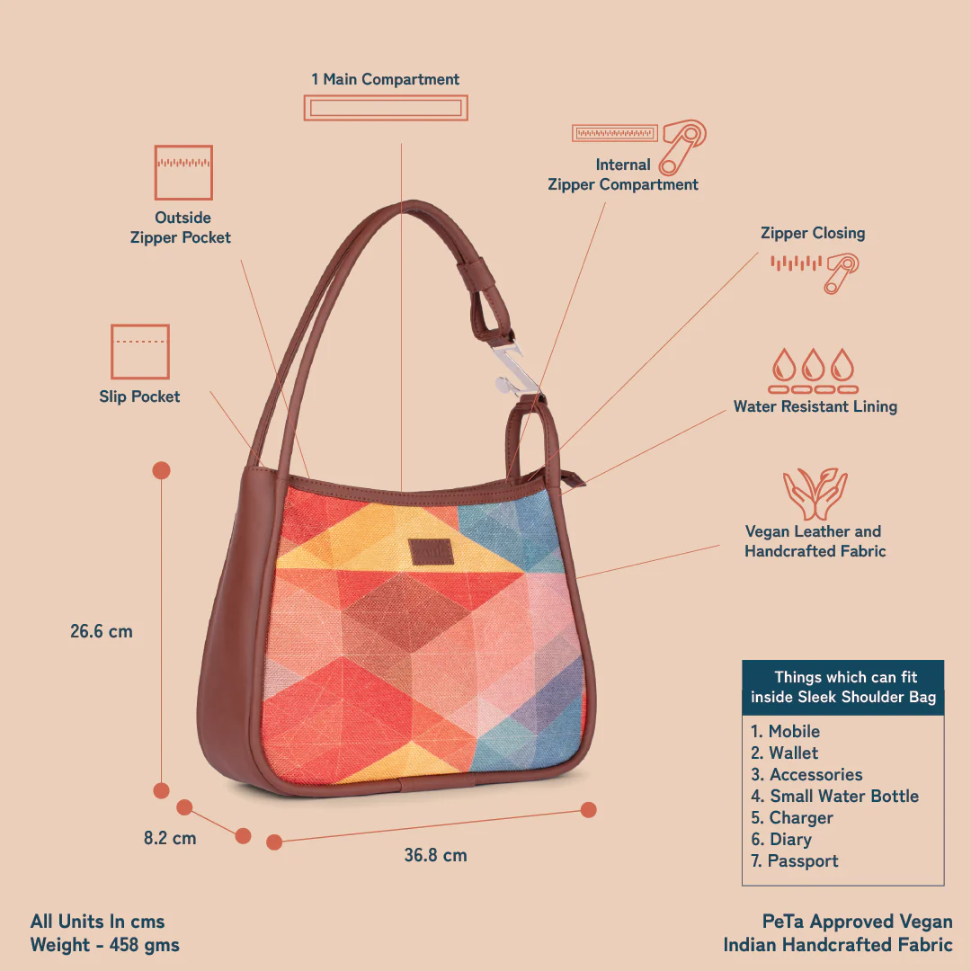 GeoOptics Sleek Shoulder Bag - Image 4