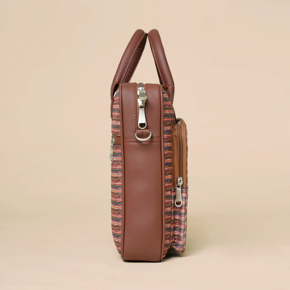 Goan Waves Unisex Laptop Bag - Image 6