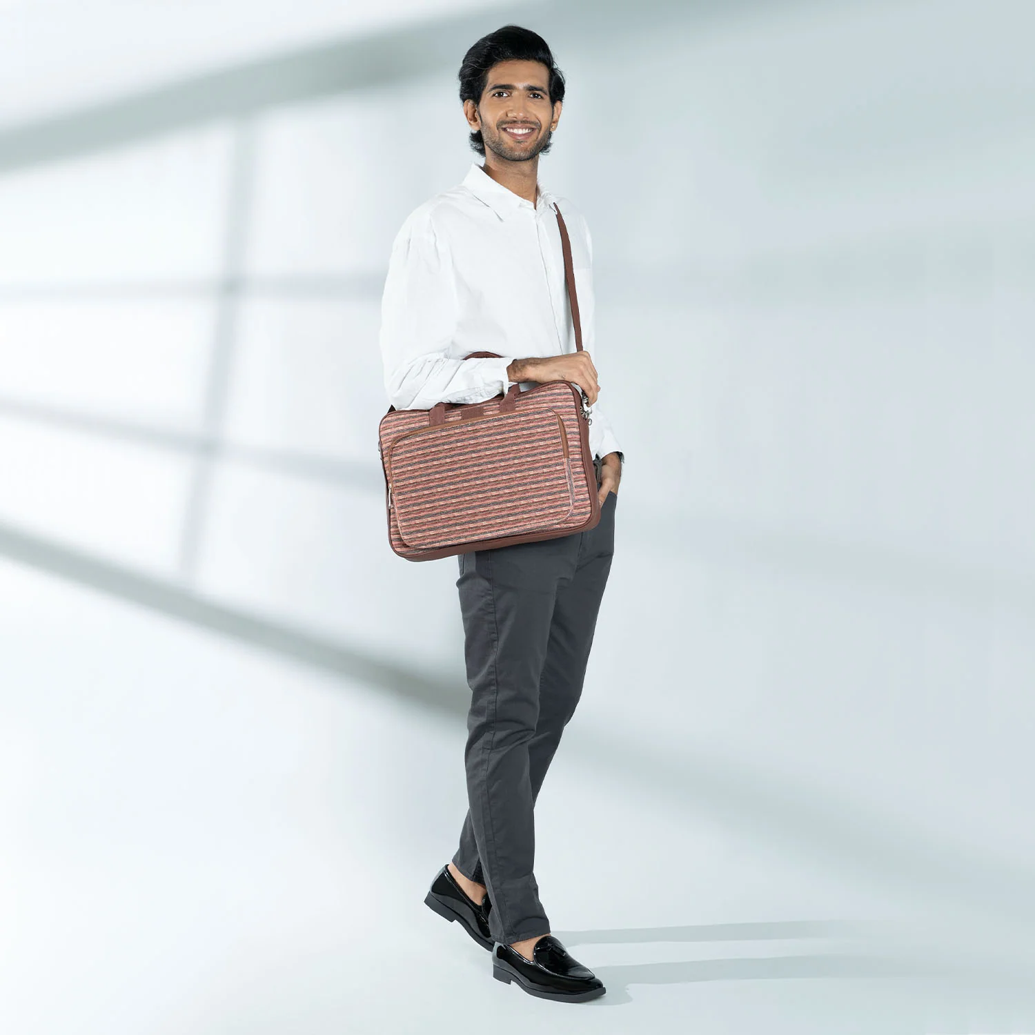 Goan Waves Unisex Laptop Bag - Image 9