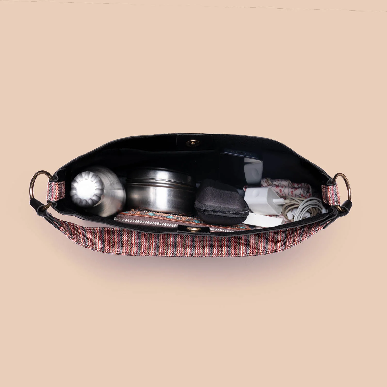 Goan Weaves Classic Open Tote - Image 13