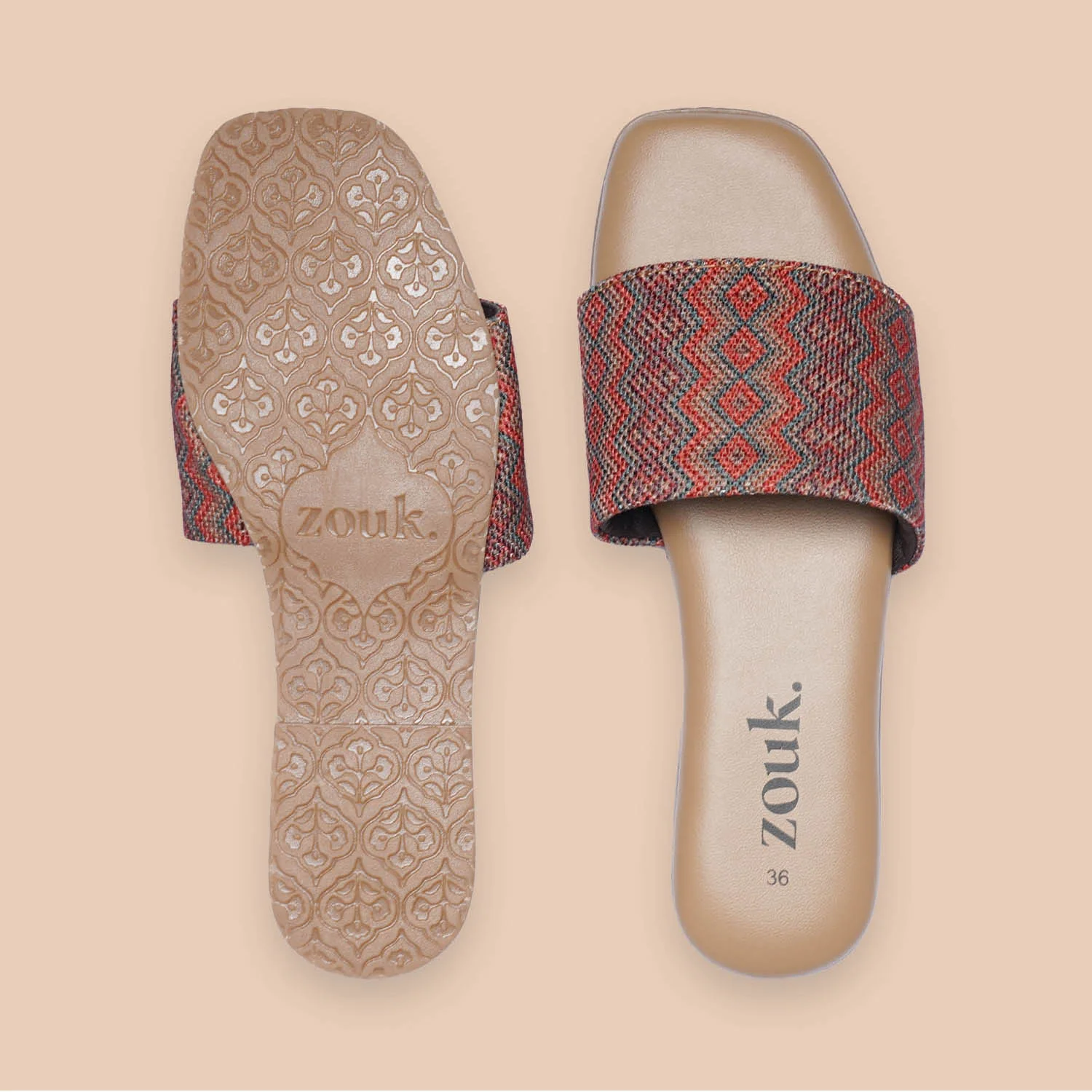 Gwalior Twill Casual Flats - Image 2