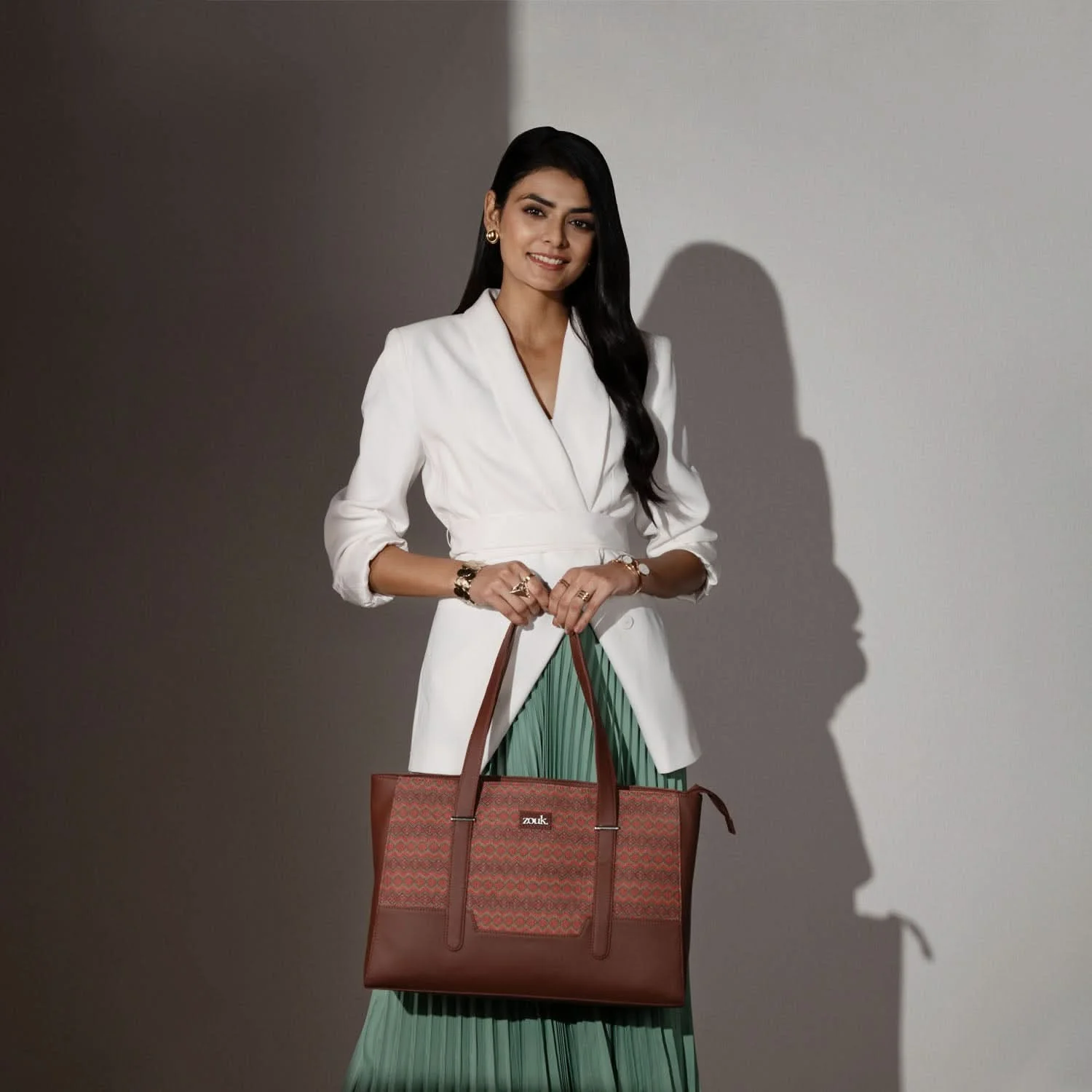 Zouk Gwalior Twill Maya Multitasker ToteĀ Bag