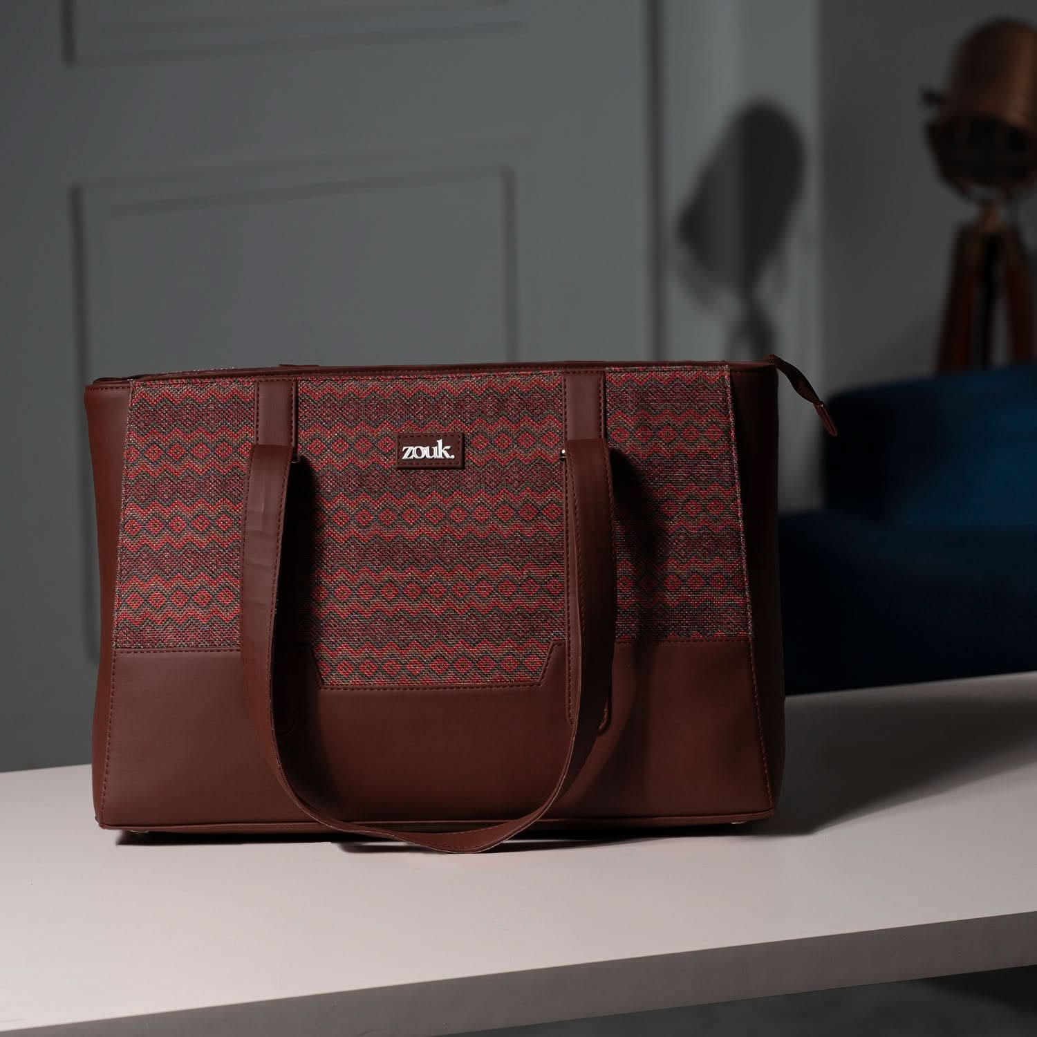 Zouk Gwalior Twill Maya Multitasker ToteĀ Bag - Image 2